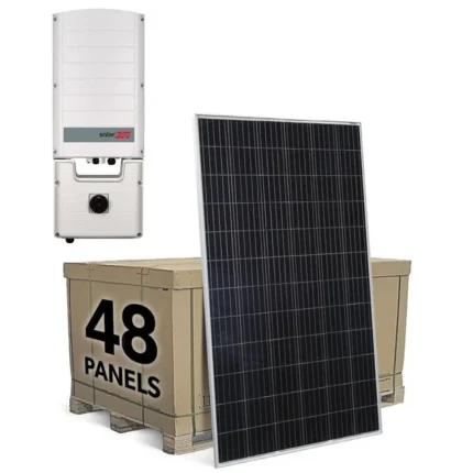 Commercial 14.4 kW 208V Three Phase Gridtie System for 32 Astronergy 72 Cell Modules
