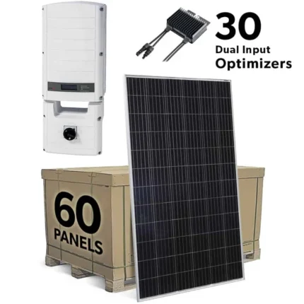 Commercial 27.0 kW 480V Three Phase Gridtie System for 60 Astronergy 72 Cell Modules