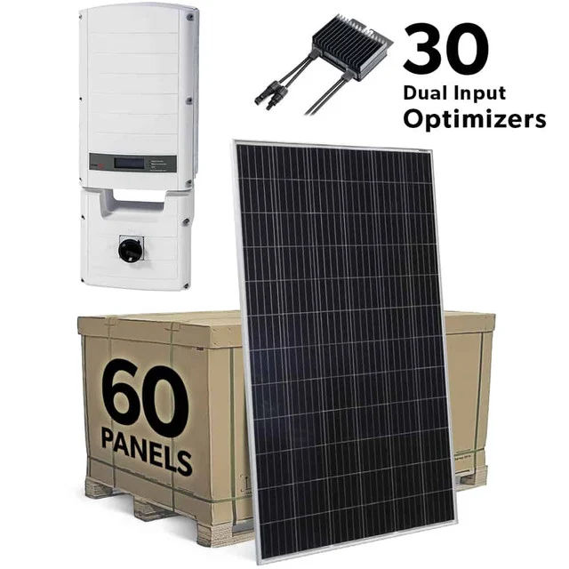 B3 Commercial 27.0 kW 480V Three Phase Gridtie System for 60 Astronergy 72 Cell Modules