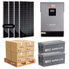 800W Off-Grid Solar Kit - Rich Solar 3K Inverter - 5-7kWh Lithium Battery [CORE PLUS]