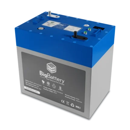Big Battery | 24V Eagle 2 LiFePO4 Battery | 64Ah | 1.63kWh | Marine Battery