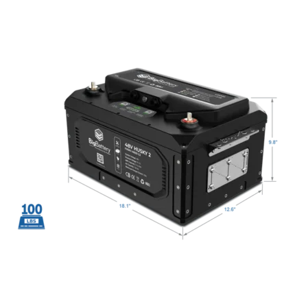 Big Battery | 48V HUSKY 2 INV Lithium Battery 5.12kWh 100Ah | LiFePO4 Battery